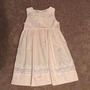 Light pink flower girl or Easter dress
